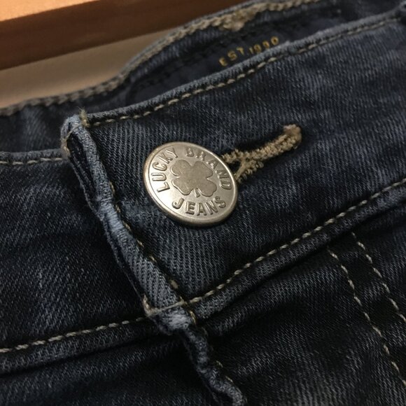 Lucky Brand Dark Blue Slim Fit Denim Jeans - Picture 4 of 16